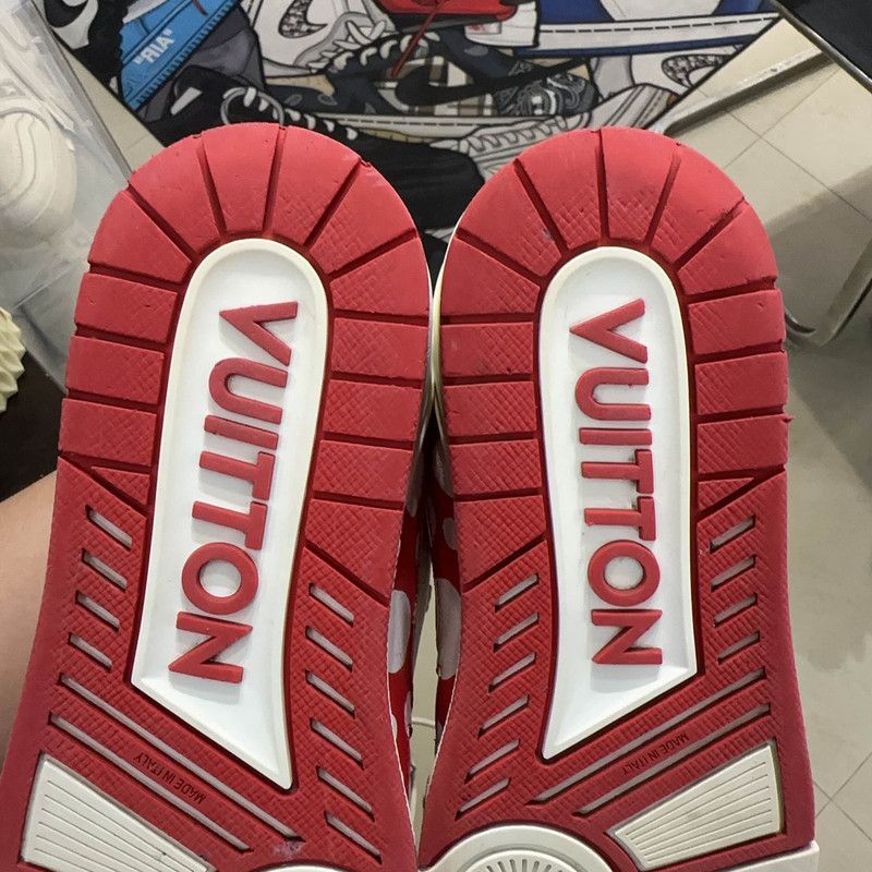 Louis Vuitton Yayoi Kusama x Louis Vuitton Trainer Sneakers 0079 Size US 10 / EU 43 - 10 Thumbnail