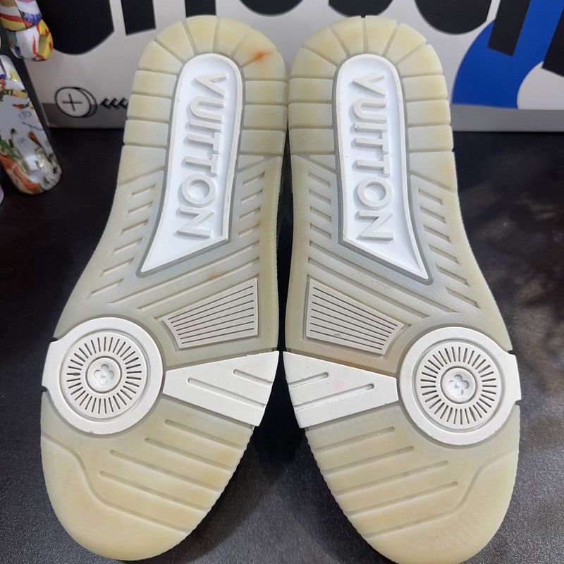 Louis Vuitton Louis Vuitton White Cement Trainer Low Sneakers 0079 Size US 7 / EU 40 - 4 Thumbnail