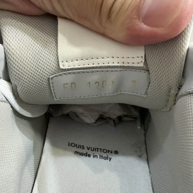 Louis Vuitton Louis Vuitton White Cement Trainer Low Sneakers 0079 Size US 7 / EU 40 - 5 Thumbnail