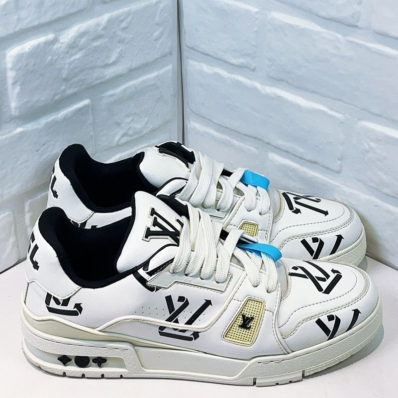 Louis Vuitton Louis Vuitton Trainer Low-Top Sneakers for Men 0079 Size US 10 / EU 43 - 3 Thumbnail