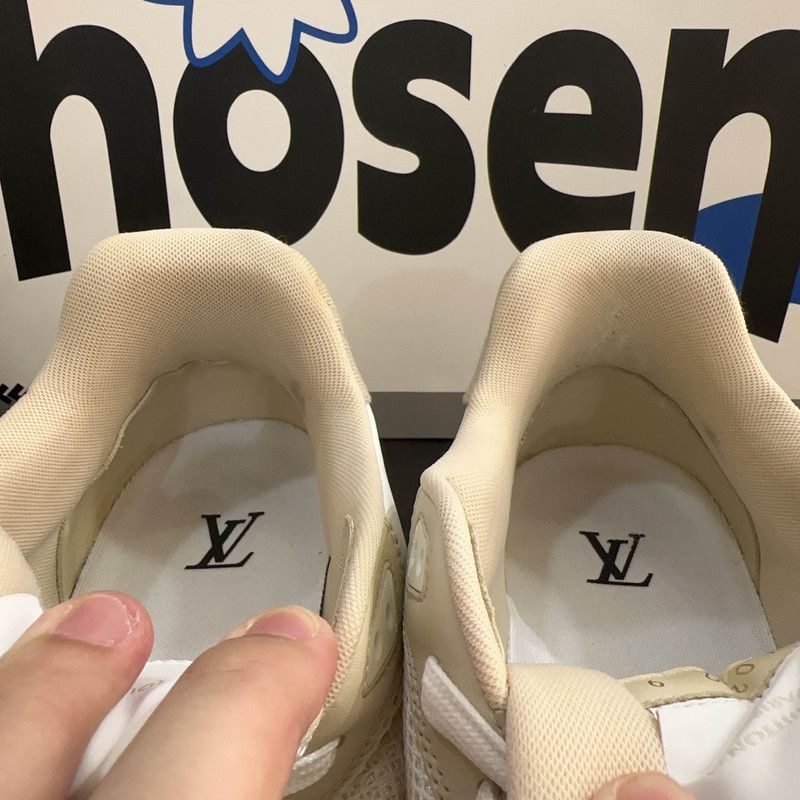 Louis Vuitton Louis Vuitton Trainer Low Top Fashion Sneakers 0079 Size US 10.5 / EU 43-44 - 9 Thumbnail