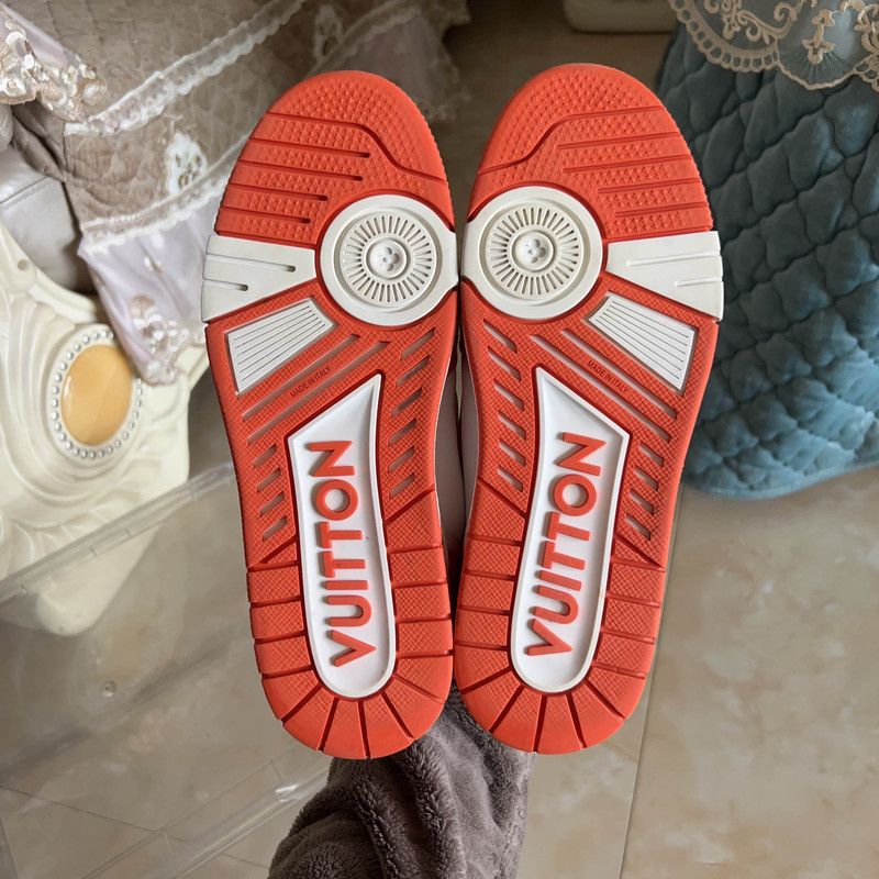 Louis Vuitton Louis Vuitton Low-Top Trainer with Velcro Strap 0079 Size US 10 / EU 43 - 4 Thumbnail