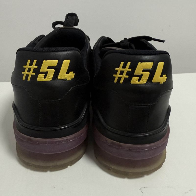 Louis Vuitton Louis Vuitton Trainer Casual Shoes in Purple and Gold 0079 Size US 10 / EU 43 - 3 Thumbnail