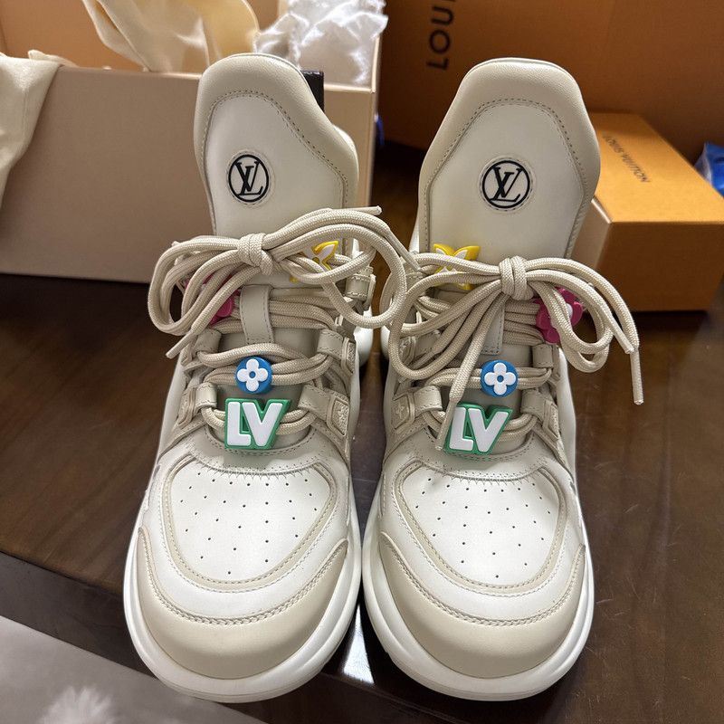 Louis Vuitton Louis Vuitton Archlight Casual Sneakers for Women 0079 Size US 7.5 / IT 37.5 - 2 Thumbnail