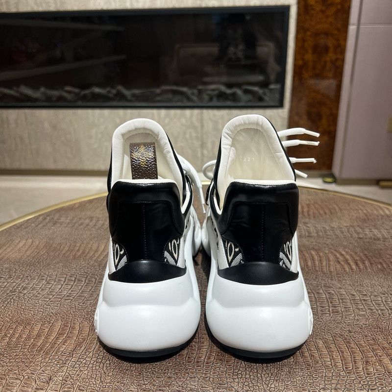 Louis Vuitton Louis Vuitton Archlight 1.0 Black and White Sneakers 0079 Size US 10 / EU 43 - 3 Thumbnail