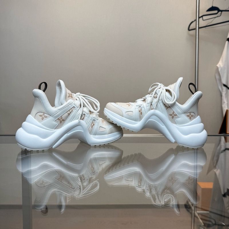 Louis Vuitton Louis Vuitton Archlight 1.0 Fashion Sneakers for Women 0079 Size US 5 / IT 35 - 6 Thumbnail