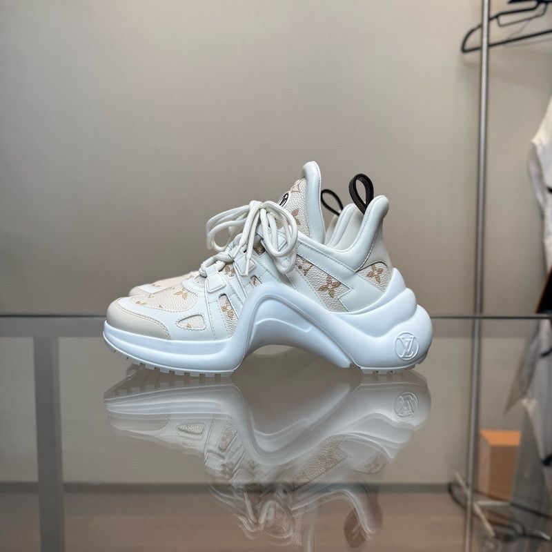 Louis Vuitton Louis Vuitton Archlight 1.0 Fashion Sneakers for Women 0079 Size US 5 / IT 35 - 5 Thumbnail