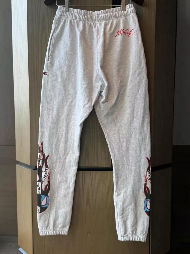Chrome Hearts Chrome Hearts Mattyboy Flame Gray Pants Size US 30 / EU 46 - 2 Thumbnail