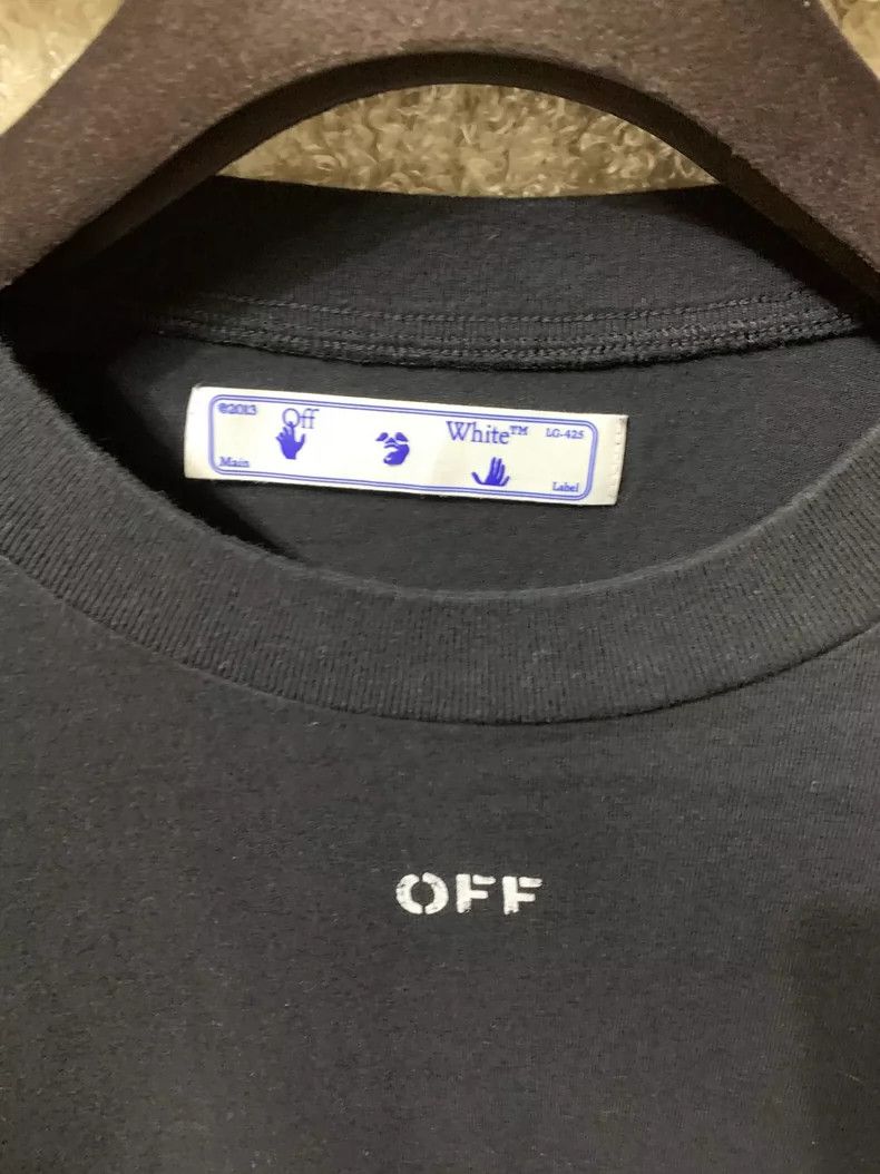 Off-White Off-White Men's Short Sleeve T-Shirt Size US M / EU 48-50 / 2 - 2 Thumbnail