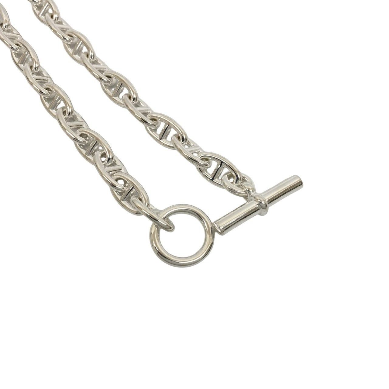 Hermes Hermes Hermes Chaine d'Ancre Silver 925 Necklace Metal Necklace Size ONE SIZE - 12 Thumbnail