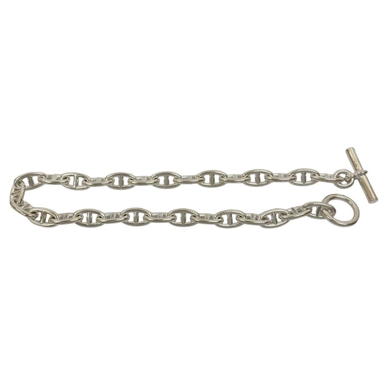 Hermes Hermes Hermes Chaine d'Ancre Silver 925 Necklace Metal Necklace Size ONE SIZE - 4 Thumbnail