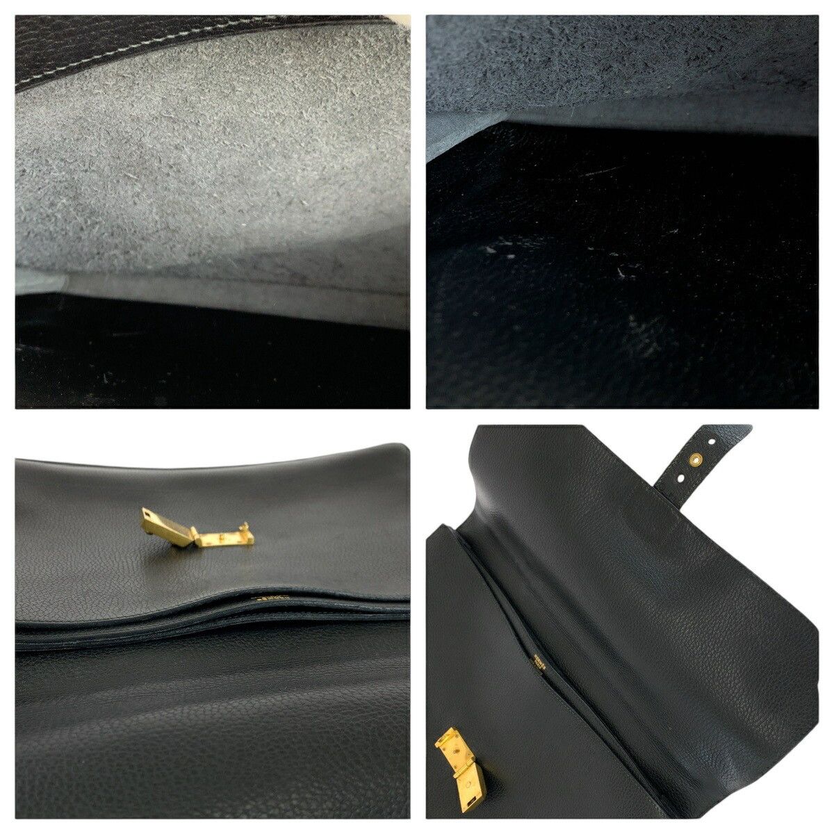 Hermes Hermes Hermes Sac a Depeches Ardennes Briefcase Leather Business Bag Stamp X Size ONE SIZE - 6 Thumbnail