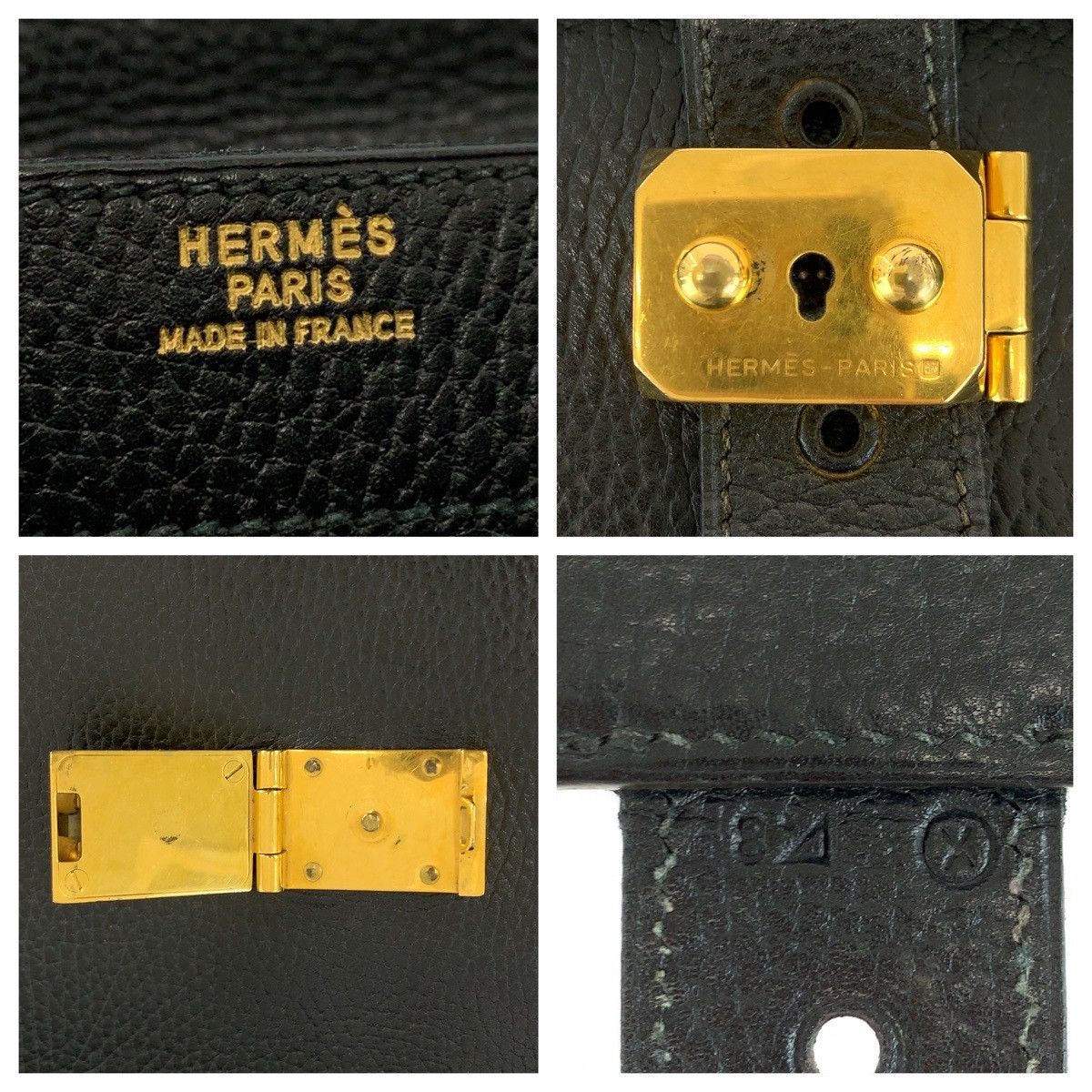 Hermes Hermes Hermes Sac a Depeches Ardennes Briefcase Leather Business Bag Stamp X Size ONE SIZE - 4 Thumbnail