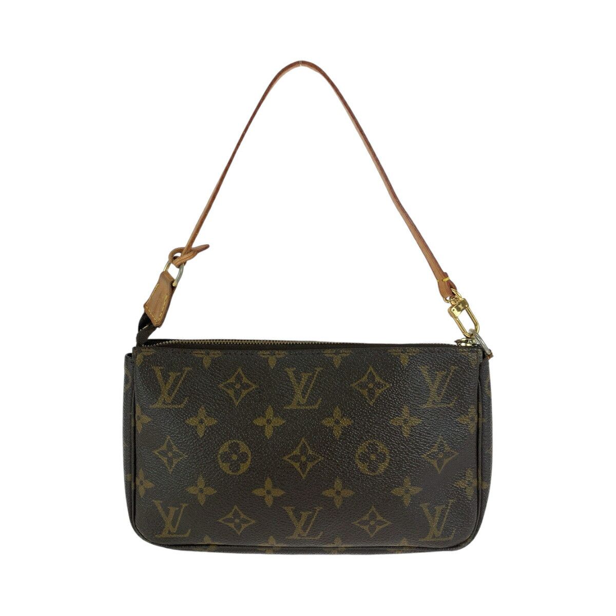 Louis Vuitton Louis Vuitton Louis Vuitton Pochette Accessoires Monogram Handbag Canvas Handbag M51980 Size ONE SIZE - 2 Thumbnail