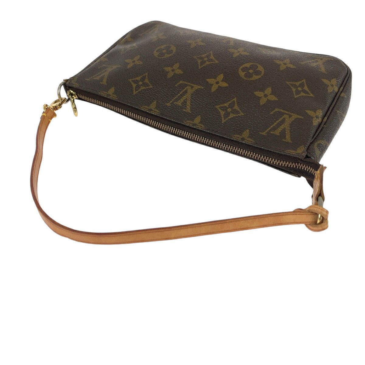 Louis Vuitton Louis Vuitton Louis Vuitton Pochette Accessoires Monogram Handbag Canvas Handbag M51980 Size ONE SIZE - 6 Thumbnail