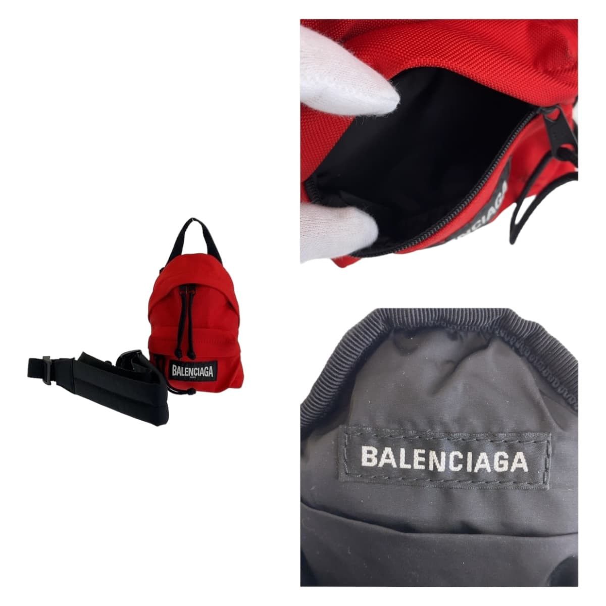 Balenciaga Balenciaga Balenciaga Explorer Nylon Shoulder Bag Others Crossbody Bag Size ONE SIZE - 5 Thumbnail