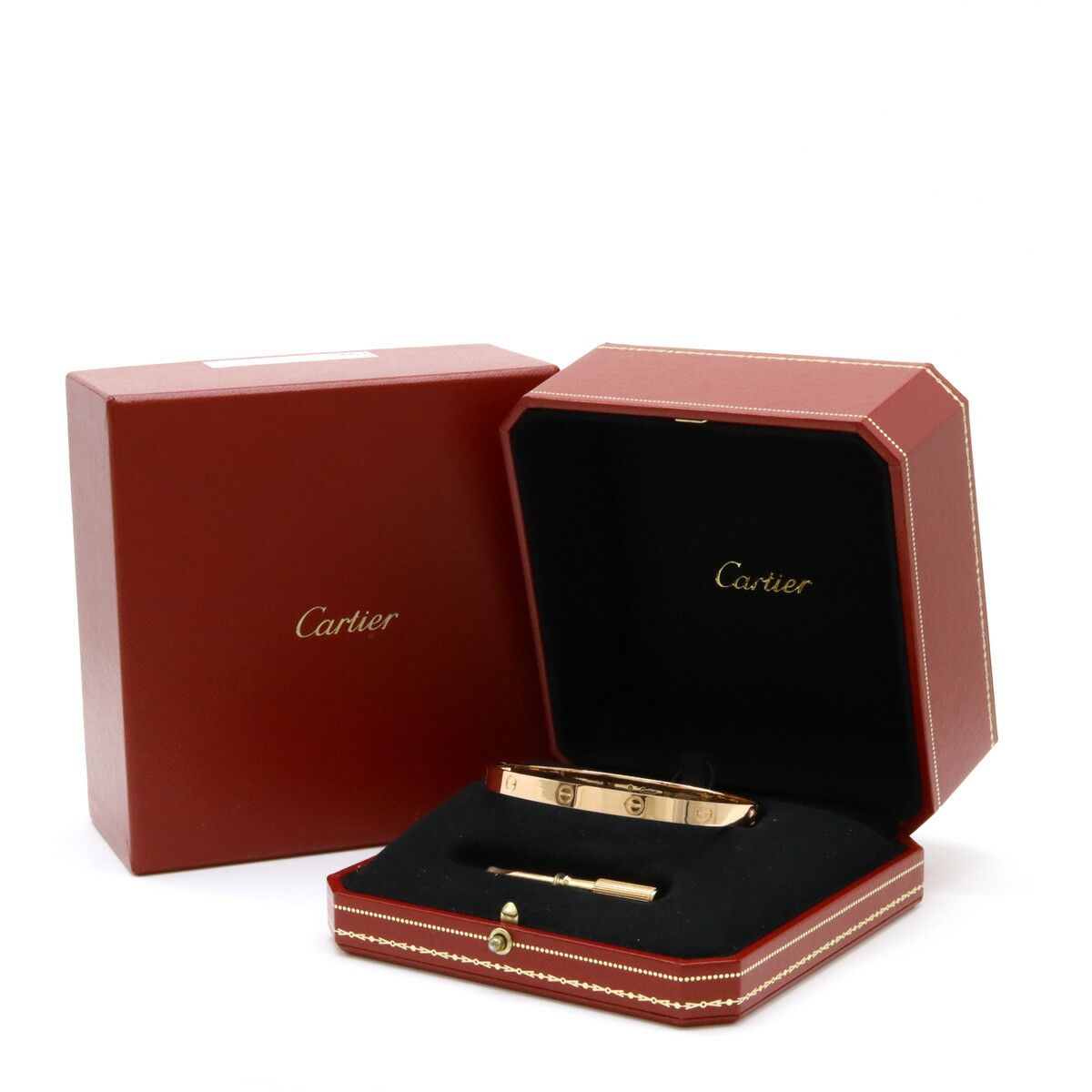 Cartier Cartier Cartier LOVE Au750 Bracelet Size 21 Crocodile skin Bangle B6036019 Size ONE SIZE - 7 Thumbnail