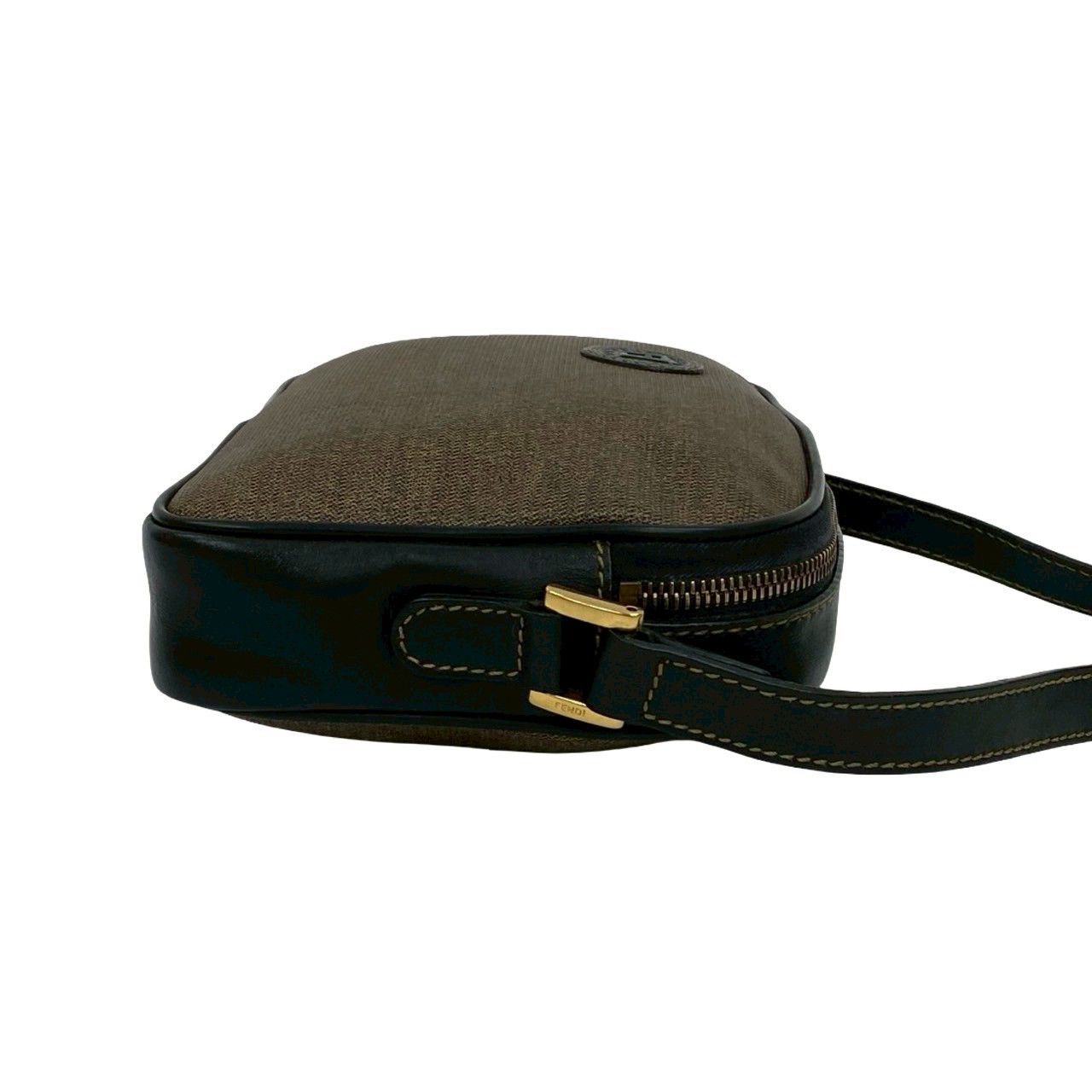 Fendi Fendi Fendi FF Logo Leather Shoulder Bag Leather Shoulder Bag DUTY FREE for USA Size ONE SIZE - 7 Thumbnail