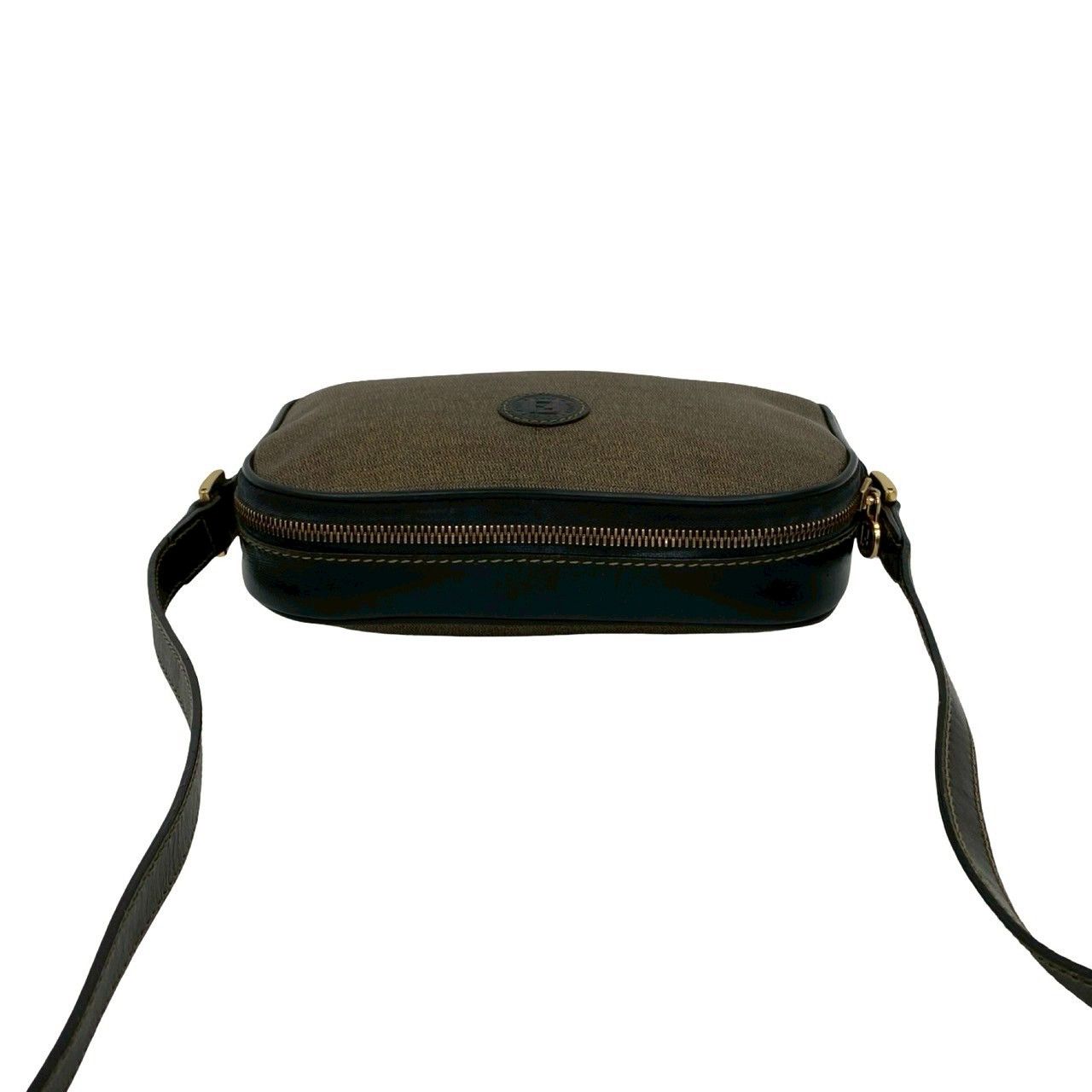 Fendi Fendi Fendi FF Logo Leather Shoulder Bag Leather Shoulder Bag DUTY FREE for USA Size ONE SIZE - 5 Thumbnail
