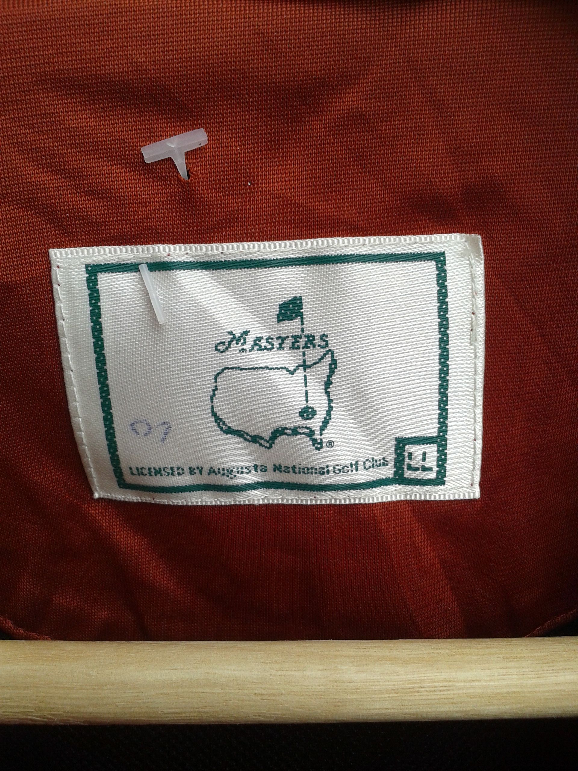 Japanese Brand × The Masters Vintage 90s MASTERS by Augusta National Golf Jacket Size US L / EU 52-54 / 3 - 4 Thumbnail