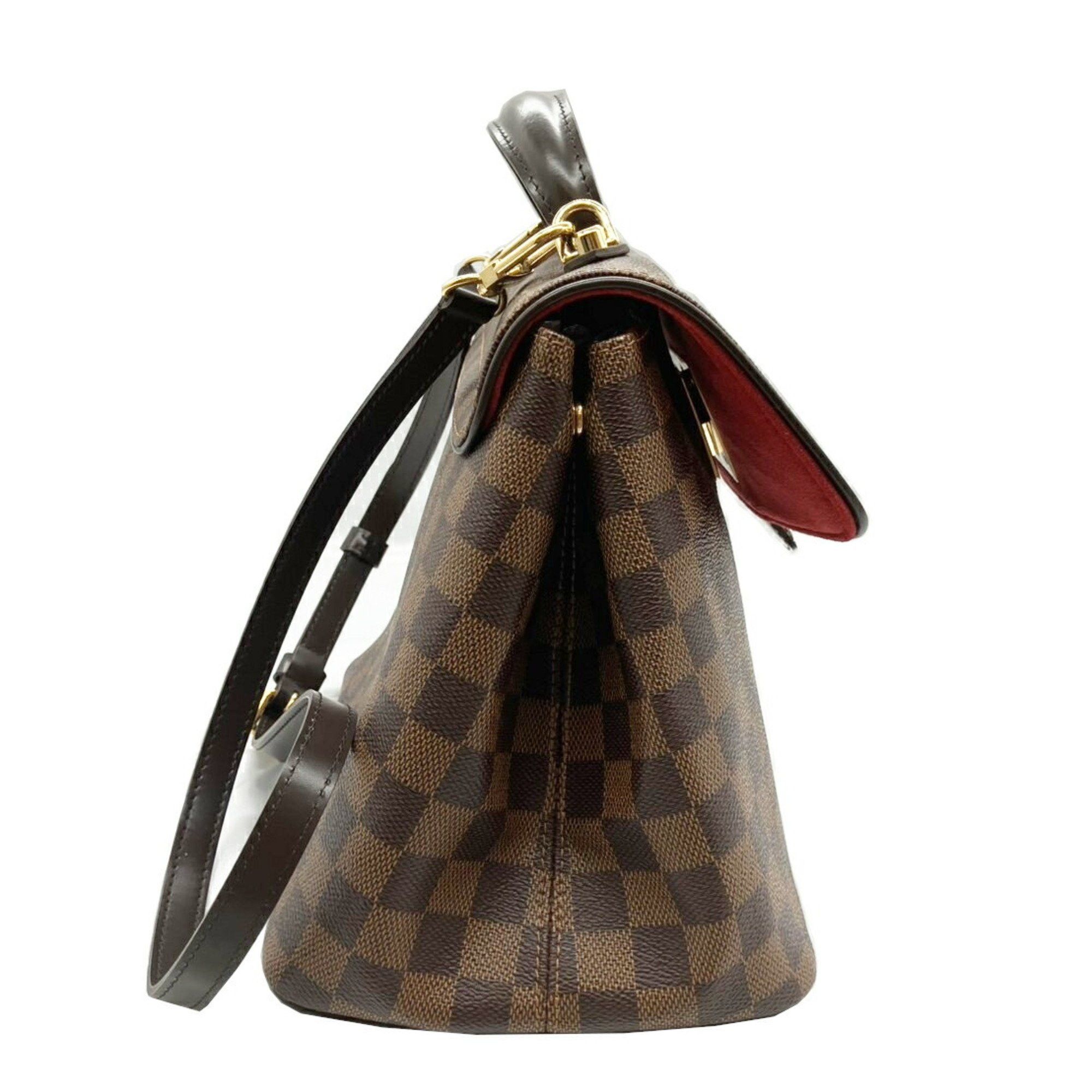 Louis Vuitton LOUIS VUITTON Bergamo MM Damier Shoulder Bag Brown N41168 F3181 Women's Size ONE SIZE - 3 Thumbnail