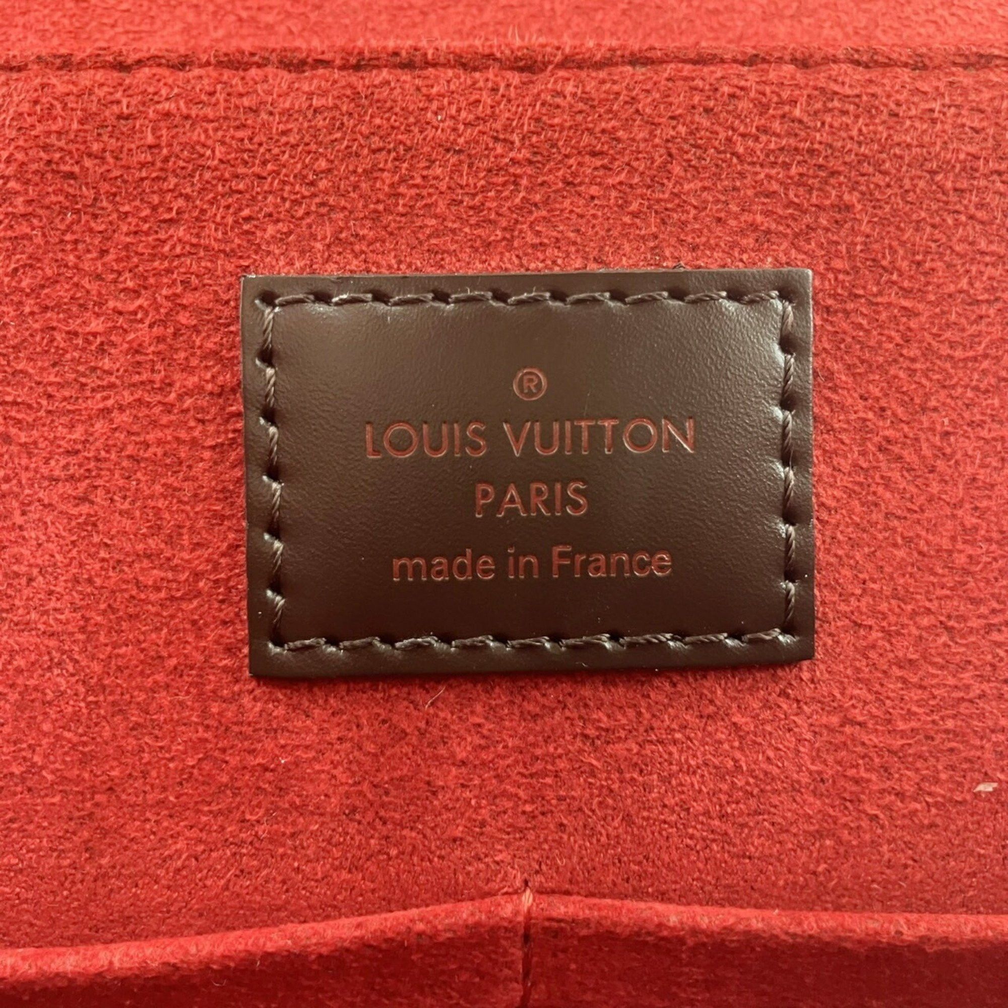 Louis Vuitton LOUIS VUITTON Bergamo MM Damier Shoulder Bag Brown N41168 F3181 Women's Size ONE SIZE - 14 Thumbnail