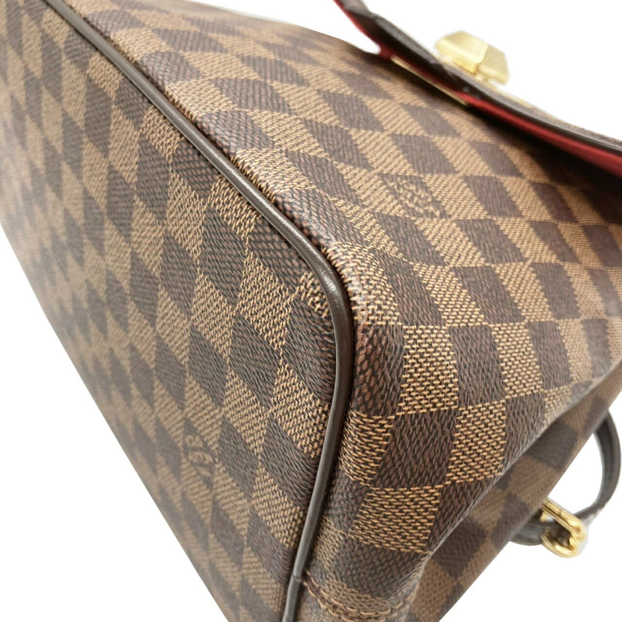 Louis Vuitton LOUIS VUITTON Bergamo MM Damier Shoulder Bag Brown N41168 F3181 Women's Size ONE SIZE - 8 Thumbnail