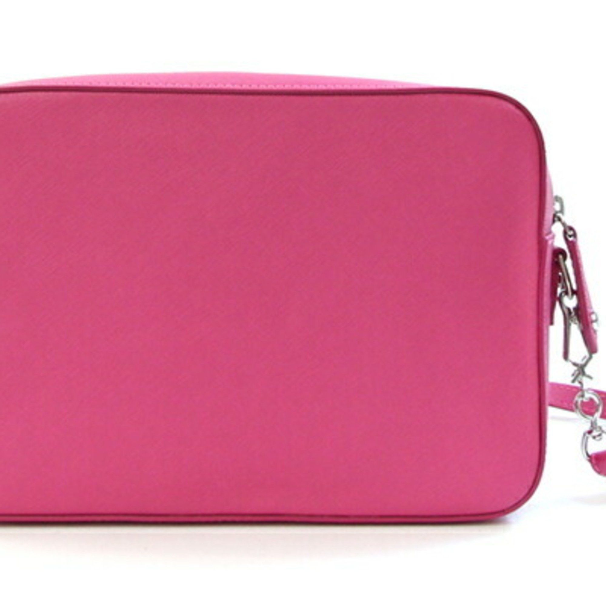 Vivienne Westwood Shoulder Bag/Camera Bag 43050026 Pink Saffiano Leather Crossbody for Women