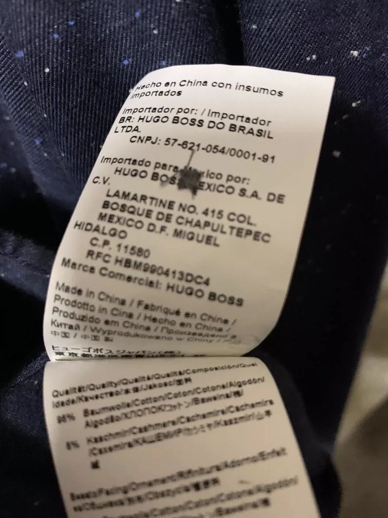 Hugo Boss Hugo Boss Men's Casual Long-Sleeve Shirt Size US S / EU 44-46 / 1 - 8 Thumbnail