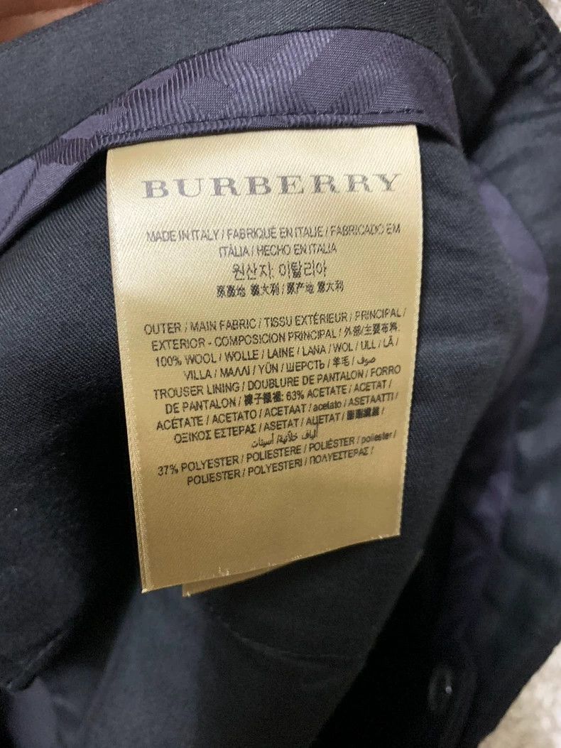Burberry Burberry Men's Wool Casual Trousers Size US 34 / EU 50 - 6 Thumbnail