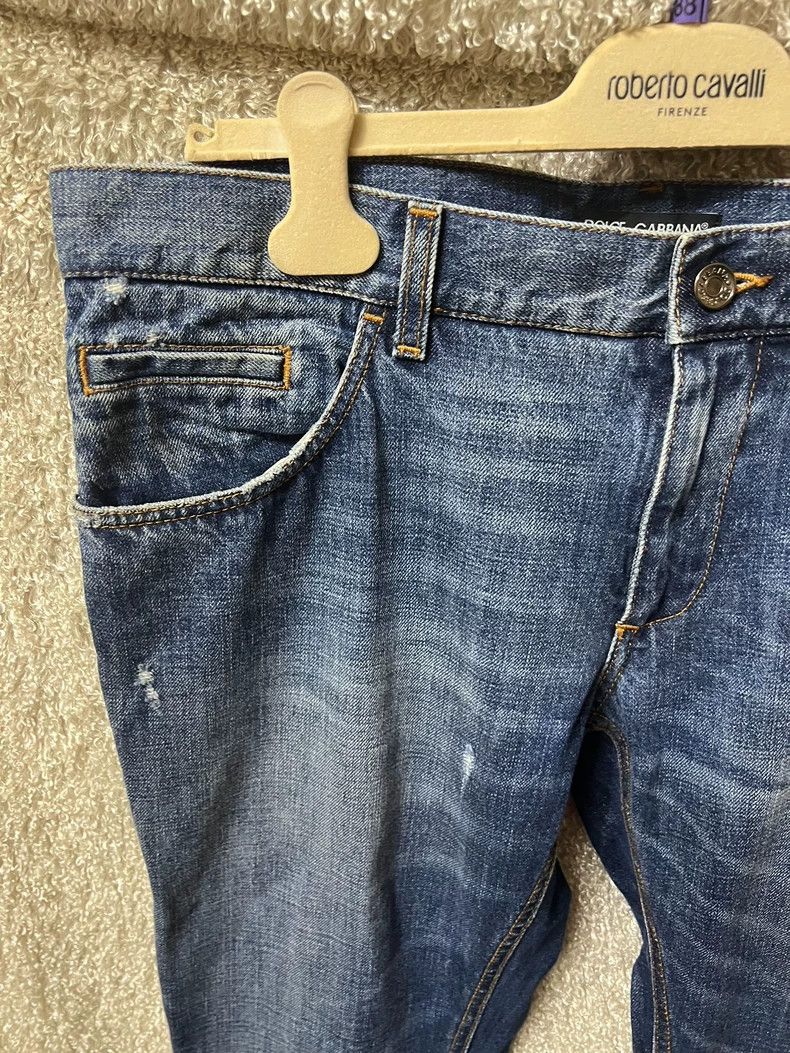 Dolce & Gabbana Dolce & Gabbana Men's Blue Jeans Size US 34 / EU 50 - 3 Thumbnail