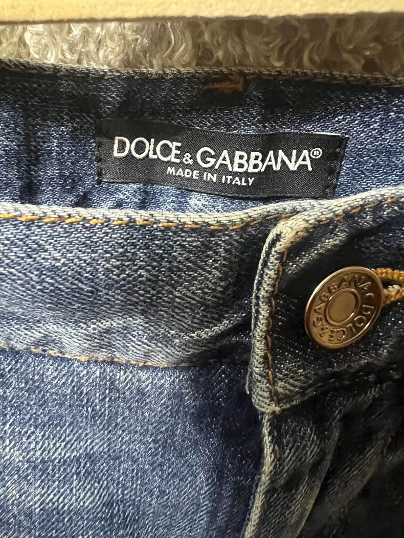 Dolce & Gabbana Dolce & Gabbana Men's Blue Jeans Size US 34 / EU 50 - 4 Thumbnail