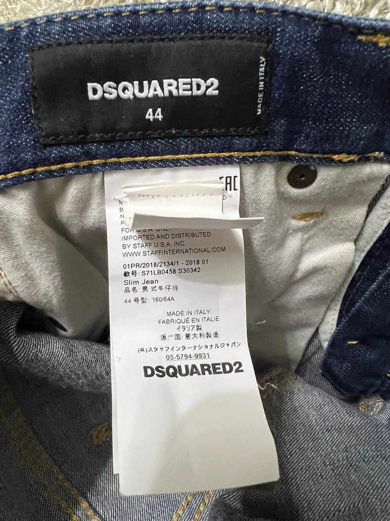 Dsquared2 Dsquared2 Men's Casual Denim Jeans Size US 30 / EU 46 - 2 Thumbnail