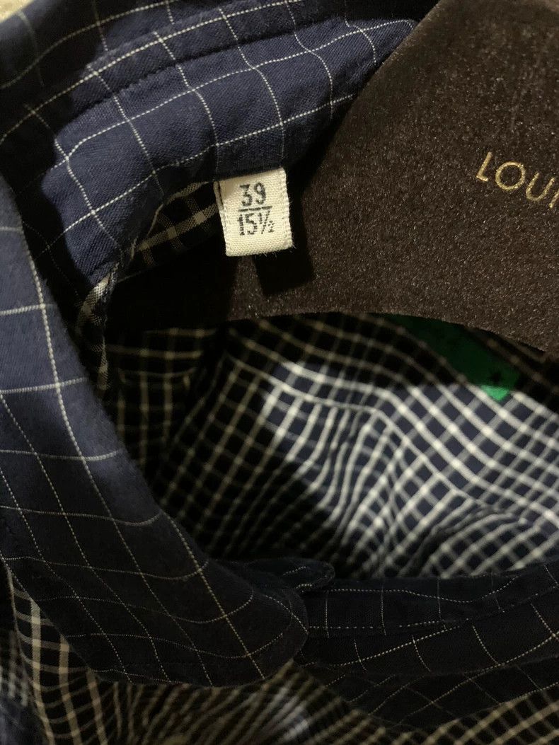 MSGM MSGM Men's Vintage Check Button-Up Shirt Size US M / EU 48-50 / 2 - 3 Thumbnail