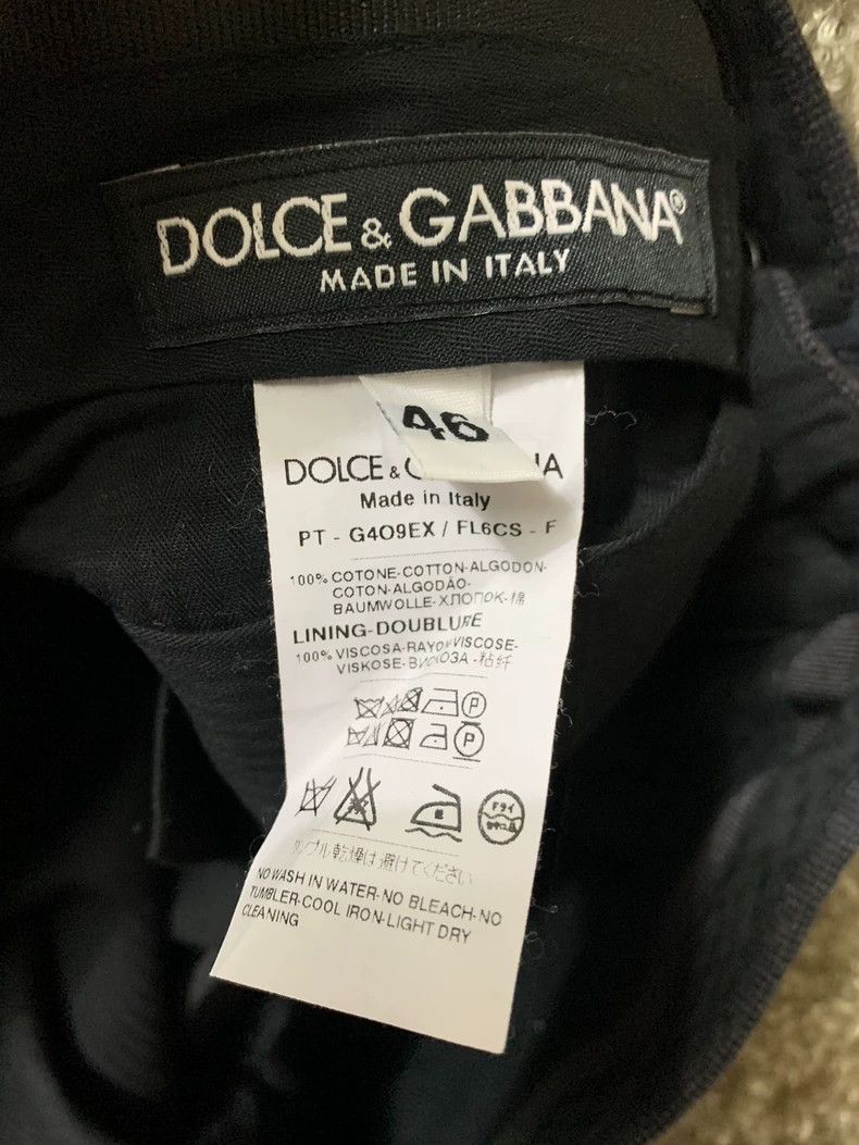 Dolce & Gabbana Dolce & Gabbana Men's Embroidered Casual Pants Size US 32 / EU 48 - 6 Thumbnail