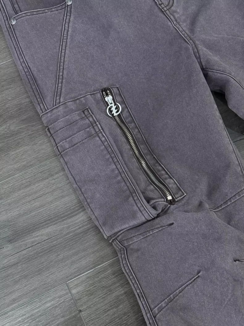 Anonymous Club CEEC Dark Gray Cargo Pants Size US 30 / EU 46 - 3 Thumbnail