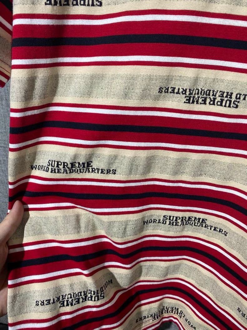 Officine Creative Supreme Striped Short Sleeve T-Shirt Size US M / EU 48-50 / 2 - 3 Thumbnail