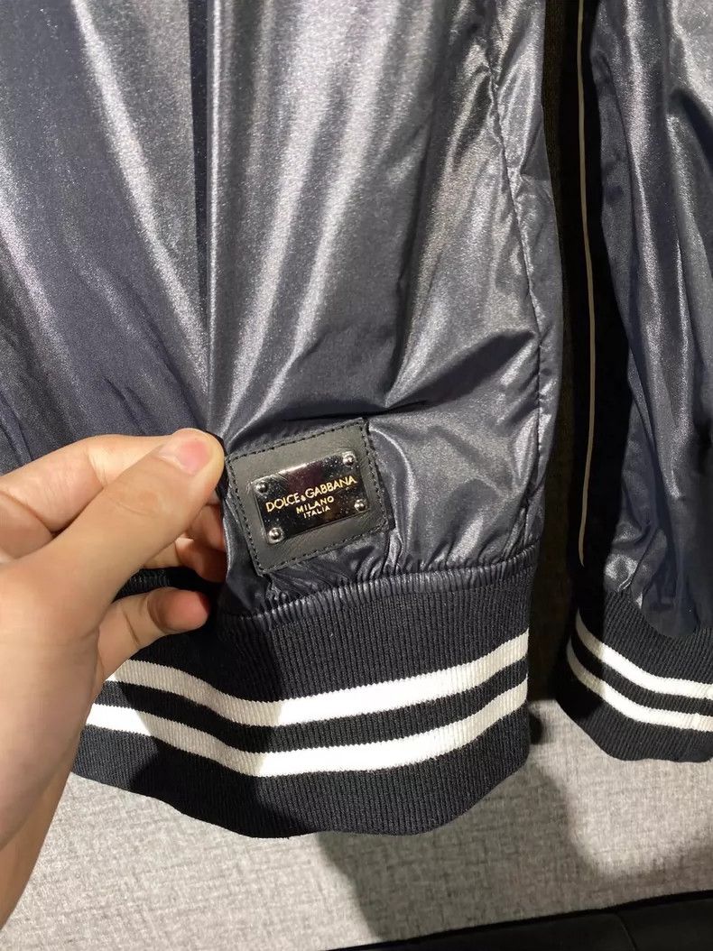 Dolce & Gabbana Dolce Gabbana Black Hooded Jacket Size US L / EU 52-54 / 3 - 4 Thumbnail