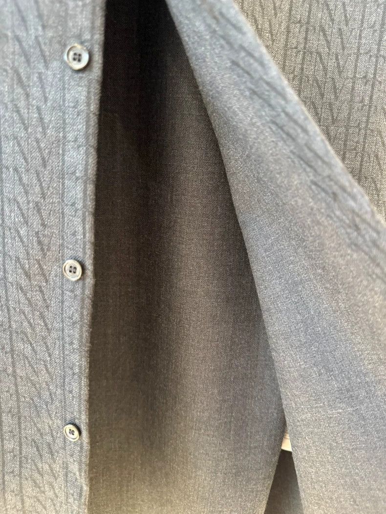 Valentino Valentino Wool Button-Up Shirt Size US M / EU 48-50 / 2 - 3 Thumbnail
