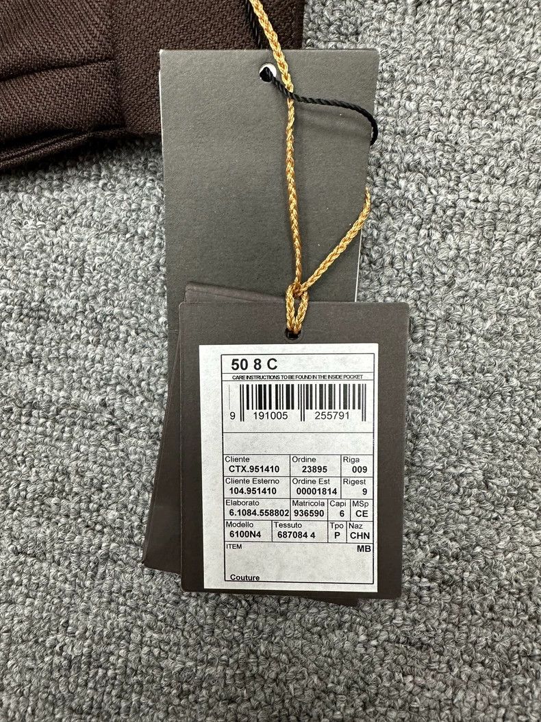 Ermenegildo Zegna Ermenegildo Zegna Wool Jogger Pants Size US 34 / EU 50 - 3 Thumbnail