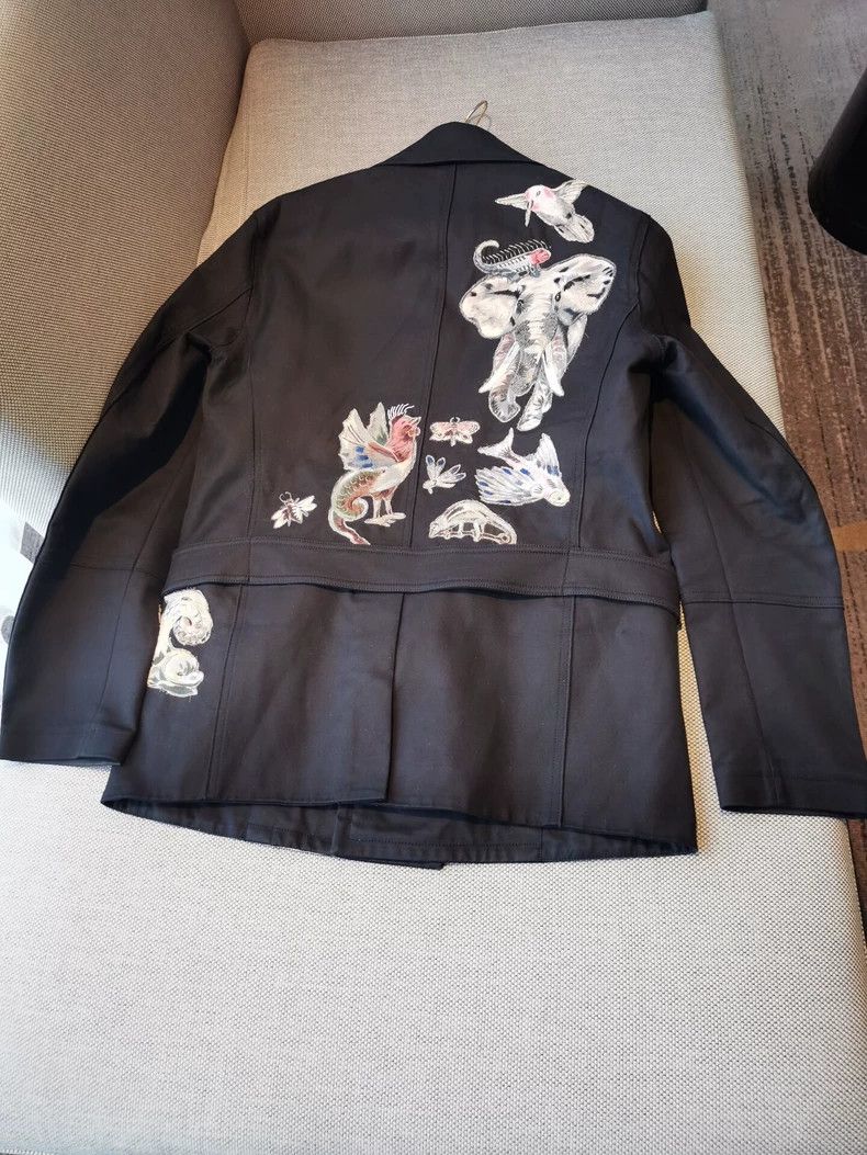 Valentino Valentino Runway Embroidered Court Jacket Size US L / EU 52-54 / 3 - 5 Thumbnail