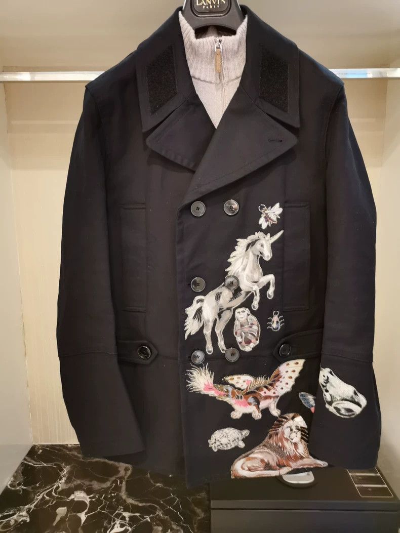 Valentino Valentino Runway Embroidered Court Jacket Size US L / EU 52-54 / 3 - 2 Thumbnail