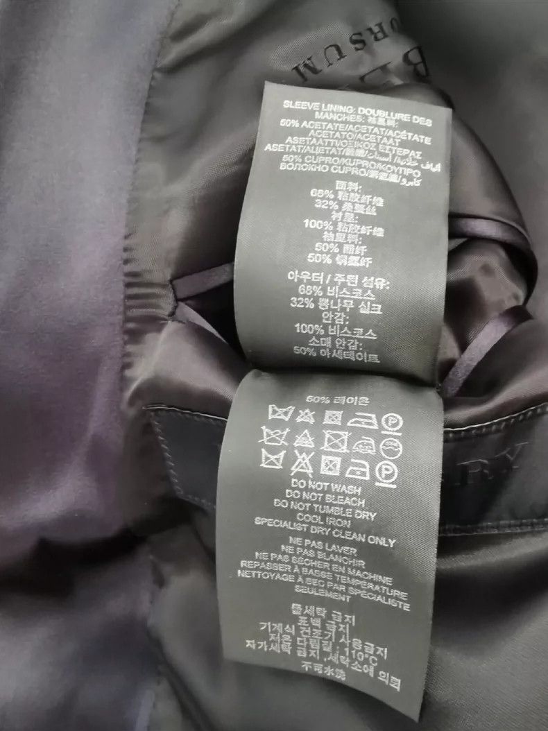 Burberry Burberry Runway Single-Breasted Blazer Size US L / EU 52-54 / 3 - 9 Thumbnail