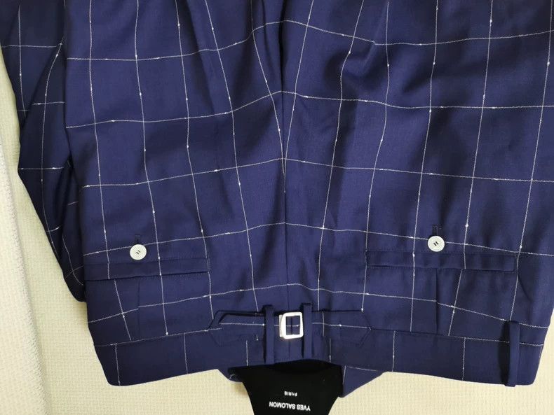 Gucci Gucci Runway Plaid Embroidered Suit Size US M / EU 48-50 / 2 - 9 Thumbnail