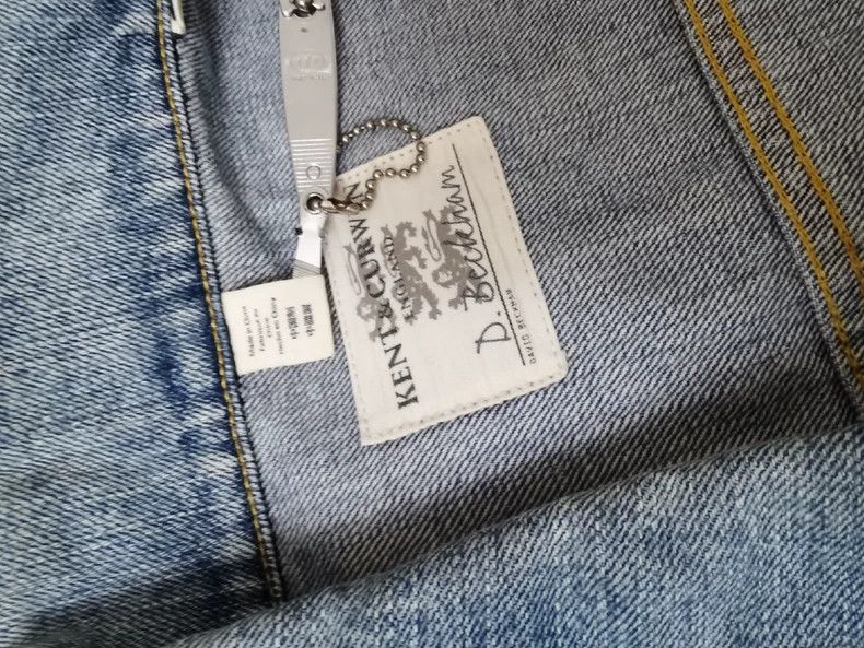 Kent & Curwen KENT&CURWEN David Beckham Rose Denim Jacket Size US L / EU 52-54 / 3 - 5 Thumbnail