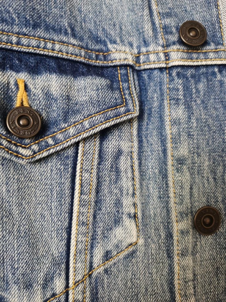 Kent & Curwen KENT&CURWEN David Beckham Rose Denim Jacket Size US L / EU 52-54 / 3 - 3 Thumbnail