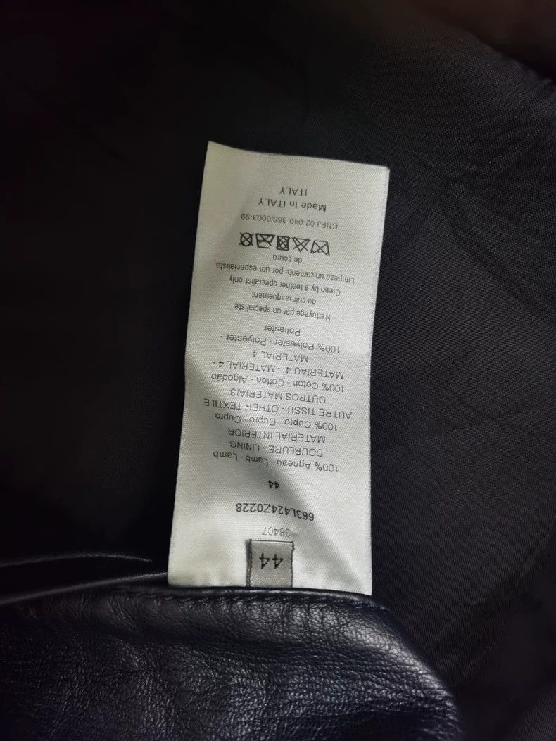Dior Dior Homme Patchwork Leather Jacket with Hood Size US M / EU 48-50 / 2 - 9 Thumbnail