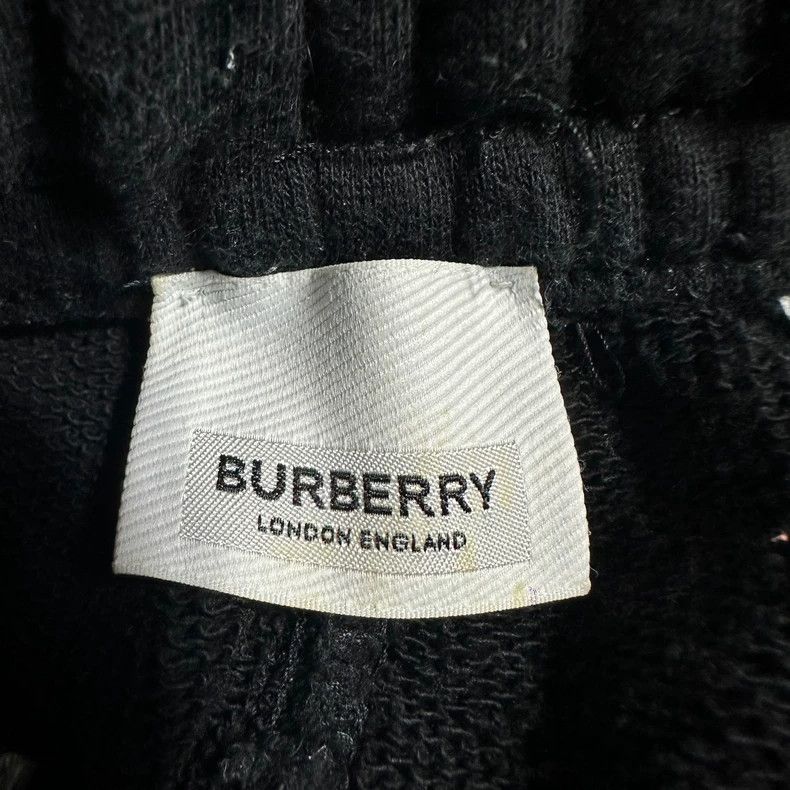 Burberry Burberry Cotton Black Loose Shorts Size US 30 / EU 46 - 3 Thumbnail