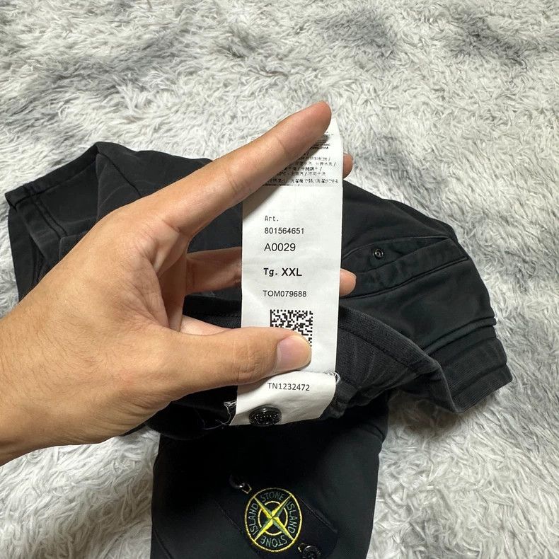 Stone Island Stone Island Black Casual Sweat Shorts Size US 40 / EU 56 - 7 Thumbnail