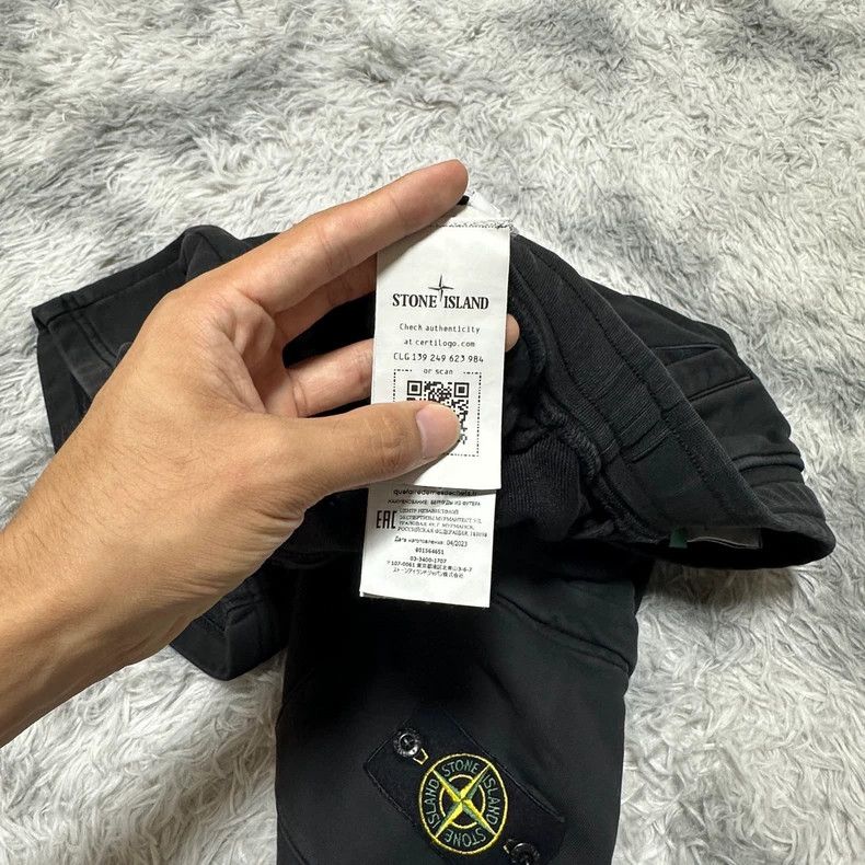 Stone Island Stone Island Black Casual Sweat Shorts Size US 40 / EU 56 - 6 Thumbnail